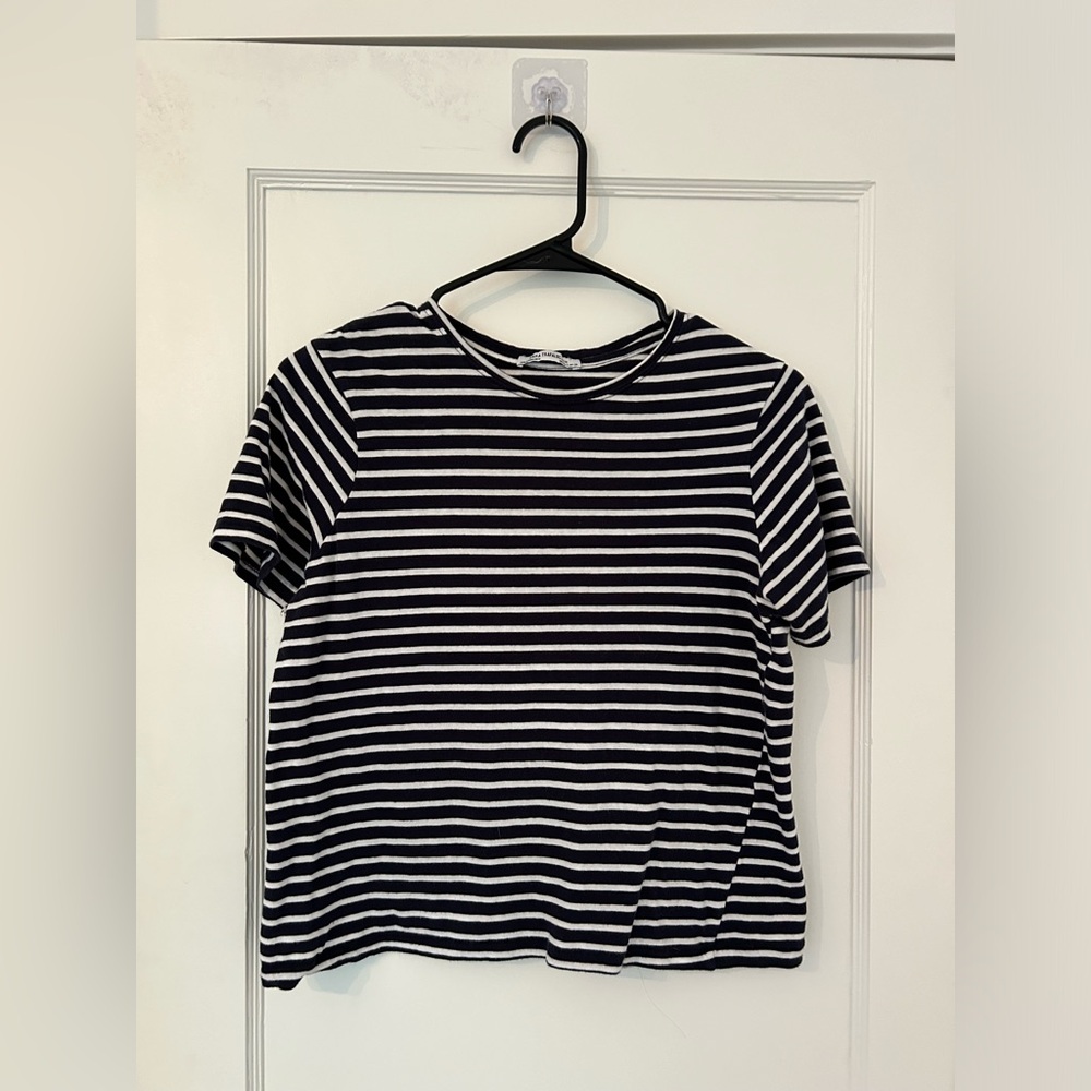 Zara striped tee